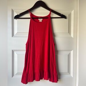 Mossimo Supply Co. Red Tank Top